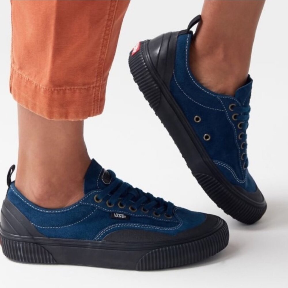 Vans Destruct SF Gibraltar Sea Blue Suede Sneakers Men’s 11.5